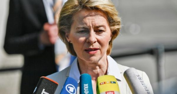 Ursula von der Leyen, sefa Comisiei Europene